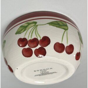 Sonoma Fruit Punch Cherry Bowls Set Of Four Ceramic